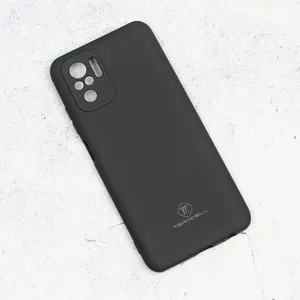 Maska Teracell Giulietta za Xiaomi Redmi Note 10 4G/Note 10s mat crna