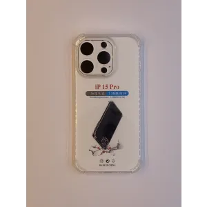 Maska za iPhone 15 Pro transparent sa ojačanim ivicama