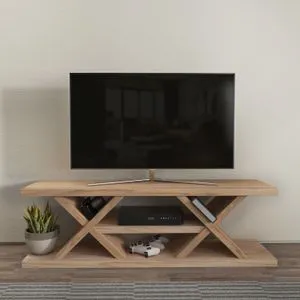 Massi - Oak Oak TV Stand