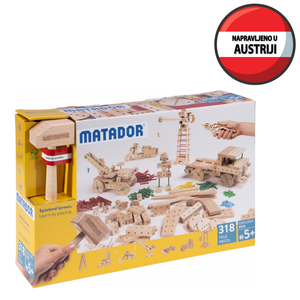 Matador Drveni konstruktor set Istraživač E318