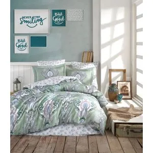 Mavarova - Mint Mint
Green
White Satin Super King Quilt Cover Set (EU) (IT)