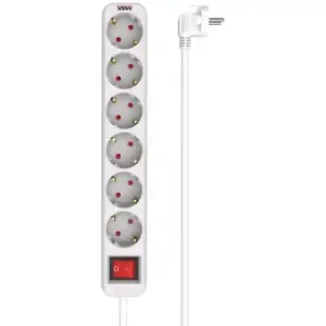 Max MPS-106S-3M Produžni kabl sa prekidačem 6 utičnice 3m