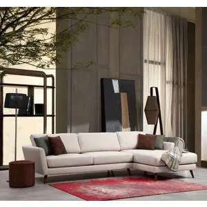 Mayorka Corner Large Right ( L3 - Chl ) - Beige Beige
Brown Corner Sofa-Bed