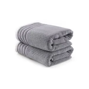 Mayra - Dark Grey Dark Grey Hand Towel Set (2 Pieces)