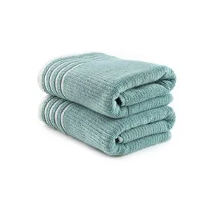 Mayra - Green Green Hand Towel Set (2 Pieces)