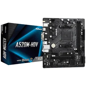 MB ASrock AMD AM4 A520M-HDV