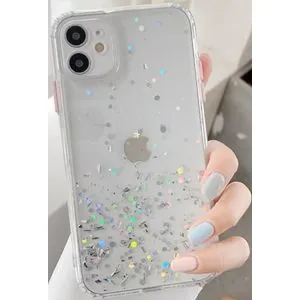 MCTK6-IPHONE 7 Plus/8 Plus * Furtrola 3D Sparkling star silicone Transparent (139)