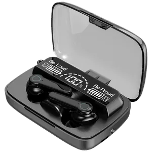 MeanIT Bežične stereo slušalice, Bluetooth v5.3, Crne - TWS B400 Black