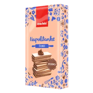 Medela napolitanke Čoko Posno  400g
