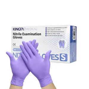 MEDICAL - NITRILE Rukavice S 100/1, VIOLET
