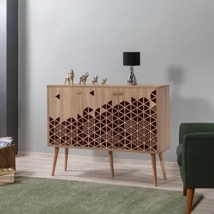 Mega - 122 Sonoma Oak Console