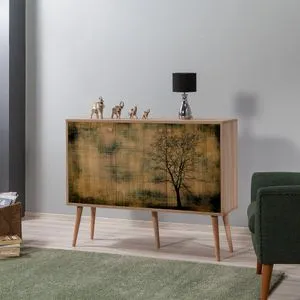 Mega - 729 Sonoma Oak Console