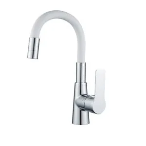 Megalant Alisado slavina za lavabo – Hrom bela, cink mesing 124211 7113MW