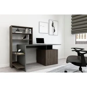 Melis - Walnut, Anthracite Walnut
Anthracite Study Desk