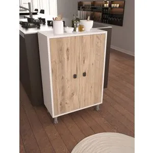 Melo - Atlantic Pine, White Atlantic Pine
White Multi Purpose Cabinet