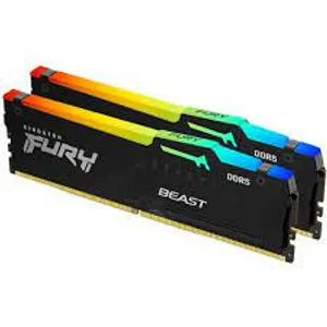 Memorija KINGSTON FURY BEAST KF560C36BBEAK2/64 64GB(2X32GB)/DIMM/DDR5/6000MHz/crna