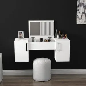 Mercan White Make-Up Table
