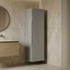 Messina 40 - 286 Matte Cashmere Bathroom Cabinet