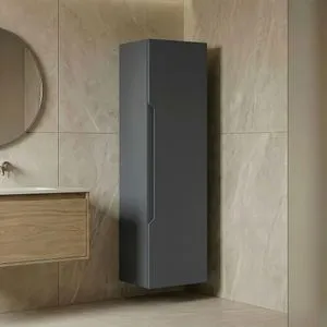 Messina 40 - 755 Matte Anthracite Bathroom Cabinet