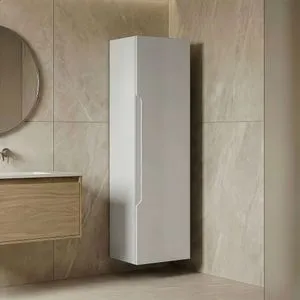Messina 40 - 756 Matte White Bathroom Cabinet