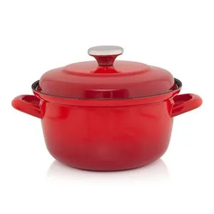 Metalac duboka šerpa MAXIMUS 20cm/3lit  Crvena