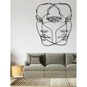 Metalna slika Rose The third person 60x80