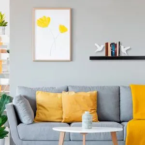 Metalni držač knjiga 11 - Bela