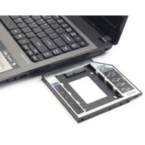 MF-95-02 Gembird Fioka za montazu 2.5 SSD/SATA HDD(do12.7mm) u 5.25 leziste u Laptop umesto optike A