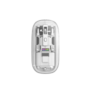 Miš Wireless Marvo PRISM B10 M810W - Transparentni beli sa 7 boja osvetljenja