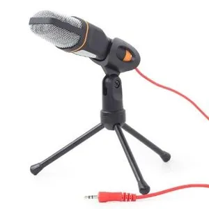 MIC-D-03 Gembird mikrofon sa tripodom 3,5mm black
