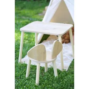 Mickey Chair - Braon Dečija Stolica