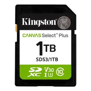 Micro SD Card 1TB Kingston SDS3/1TB class 10 150MBs