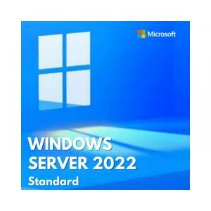 Microsoft P73-08328 Windows Svr Std 2022 64Bit English 1pk DSP OEI DVD 16 Core