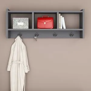 Midnight - Anthracite Anthracite Wall Hook
