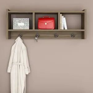 Midnight - Walnut Walnut Wall Hook