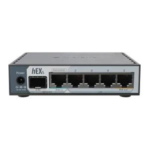 MikroTik E60iUGS hEX S ruter sa 5 x GB LAN/1 x WAN/2.5GbE SFP + USB3.0