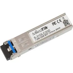 Mikrotik S-31DLC20D SFP Module 1,25G