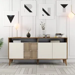 Milan 160 - Walnut, Cream Walnut
Cream Console