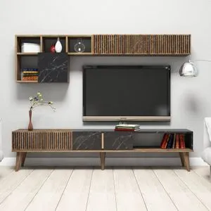 Milan - Walnut, Black Walnut
Black TV Unit