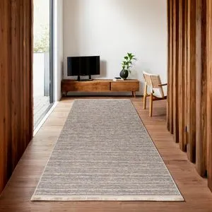 Milano 8703 - Beige Beige Hall Carpet (100 x 200)