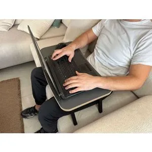 Milton - Anthracite Anthracite Laptop Standing Desk