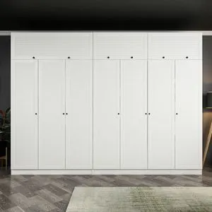 Minar Kale - 8406 White Wardrobe