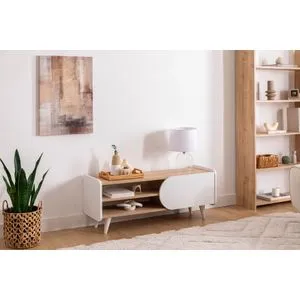 Mindy Tv 120 Sapphire
White TV Stand