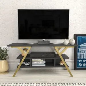 Minerva - Gold, Anthracite Gold
Anthracite TV Stand
