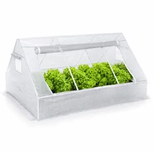 Mini baštenski plastenik beli 180 × 140 × 94 cm