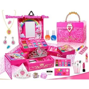 Šminka kofer roze sa krunicom