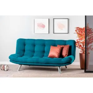 Misa Sofabed - Petrol Green Petrol Green 3-Seat Sofa-Bed