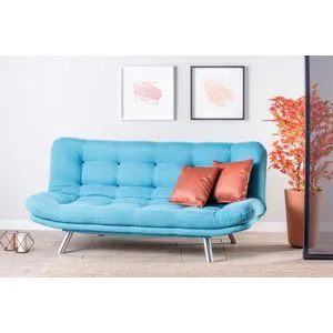 Misa Sofabed - Turquoise Turquoise 3-Seat Sofa-Bed