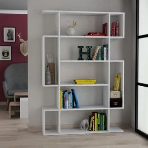 Mito - White White Bookshelf