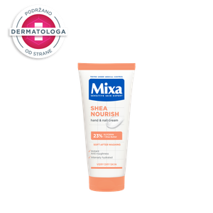 Mixa Shea Nourish hranjiva krema za ruke i nokte za suvu i veoma suvu kožu 100ml